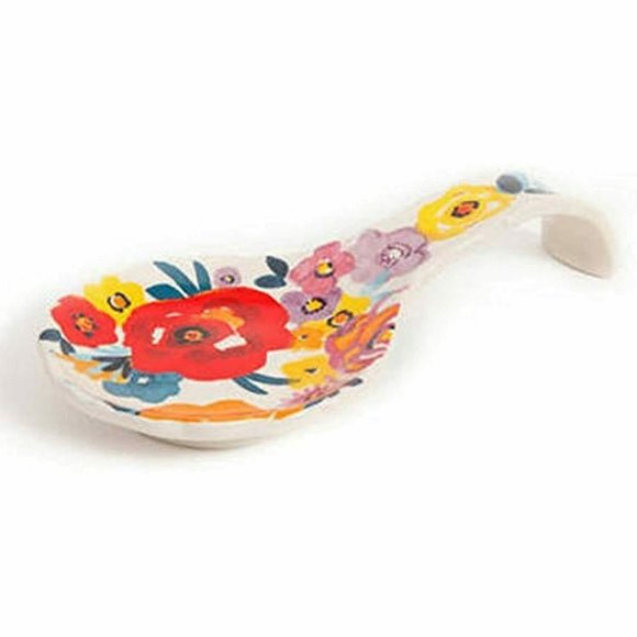 The Pioneer Woman Other - Pioneer Woman Floral Spoon Rest Flea Market Style